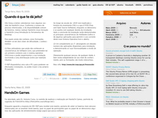 Design Para Desenvolvimento Open Source
