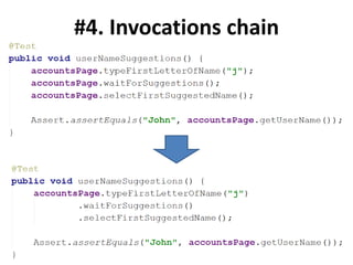 #4. Invocations chain
 