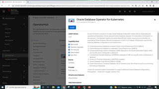 DeveloperWeekEnterprise2023 - Introduction to Kubernetes Operators for Databases