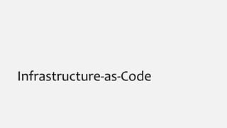Infrastructure-as-Code
 