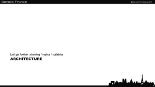Let’s go further : sharding / replica / scalabilty
ARCHITECTURE




                                                     40
 