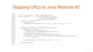 Mapping URLs to Java Methods #2
 