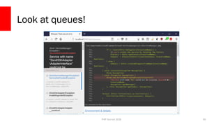PHP Detroit 2018
Look at queues!
85
 