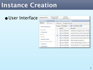 Instance Creation

•User Interface




                    21
 