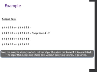 Dsa – data structure and algorithms  sorting