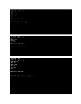 Data Structures Using C Practical File 