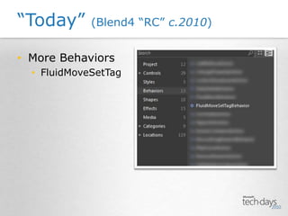 “Today” (Blend4 “RC” c.2010)More BehaviorsFluidMoveSetTag