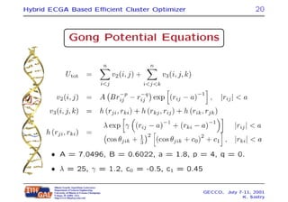 Efficient Cluster Optimization Using A Hybrid Extended Compact Genetic Algorithm with A Seeded Population