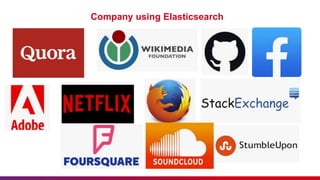 Company using Elasticsearch
 