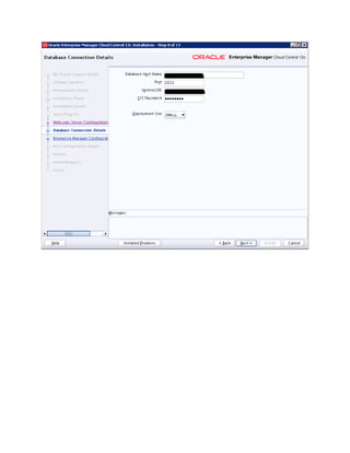 Enterprise Manager Cloud Control 12c Release 4 - Installation