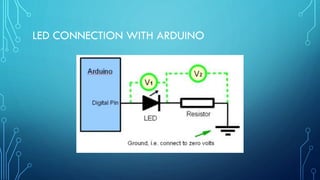 LED CONNECTION WITH ARDUINO
 