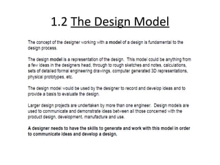 1.2 The Design Model
 