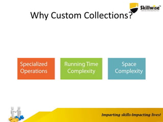 Why Custom Collections?
 