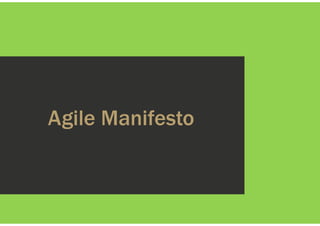Essence of agile part 1