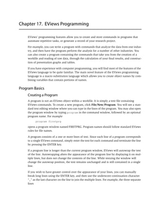 E views 6 users guide i