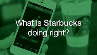 What is Starbucks 
doing right? 
© 2014 Adobe Systems Incorporated. All Rights Reserved. Adobe Confidential. #AdobeSummit #Elasticpath 
 