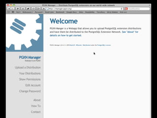 Building and Distributing PostgreSQL Extensions Without Learning C