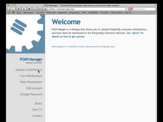 Building and Distributing PostgreSQL Extensions Without Learning C