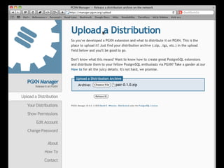 Building and Distributing PostgreSQL Extensions Without Learning C