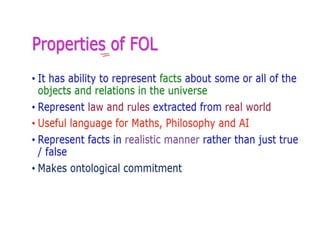predicate logic proposition logic FirstOrderLogic.ppt
