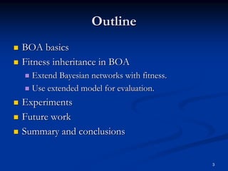 Fitness inheritance in the Bayesian optimization algorithm