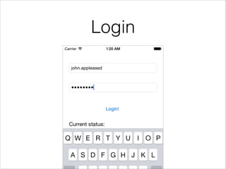 Login 
 