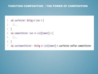 FUNCTION COMPOSITION / THE POWER OF COMPOSITION
 