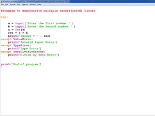 functions modules and exceptions handlings.ppt