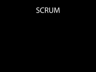 SCRUM
 
