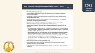 © 2022, 2023 Global Initiative for Chronic Obstructive Lung Disease
Teaching
Slide Set
 
