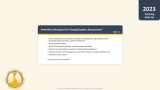 © 2022, 2023 Global Initiative for Chronic Obstructive Lung Disease
Teaching
Slide Set
 
