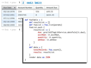 Grails UI Primer