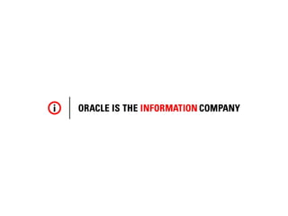 Oracle Copyright © 2007, Oracle and / or its affiliates. All rights reserved. 