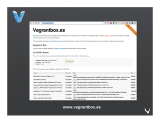 www.vagrantbox.es
 