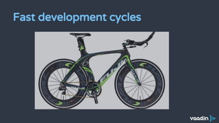 Fast development cycles
 