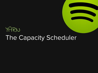 YARN
The Capacity Scheduler
 