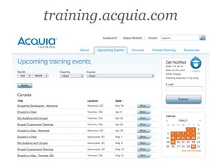 training.acquia.com
 