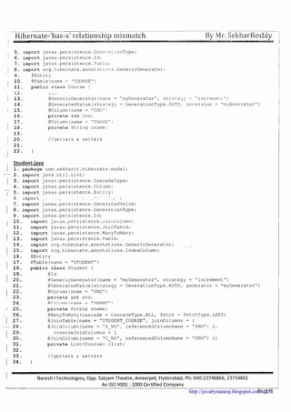 http://javabynataraj.blogspot.com 251
 