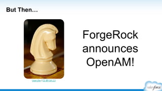 But Then…

ForgeRock
announces
OpenAM!

 