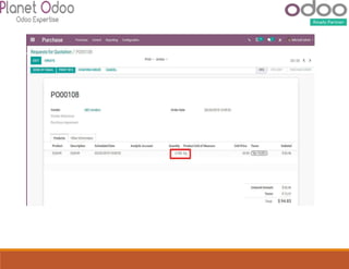 How to configure unit of measures  packaging   packages in odoo13
