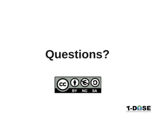 Questions?
 