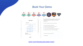 Book Your Demo
BOOK YOUR PERSONALIZED DEMO TODAY!
 