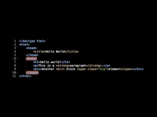HTML & CSS Masterclass