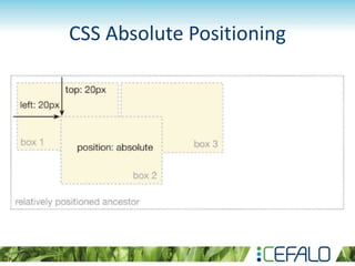 CSS Absolute Positioning
 