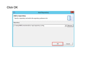 Click OK
 