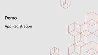 App Registration
 