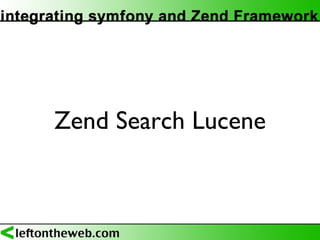 Zend Search Lucene 