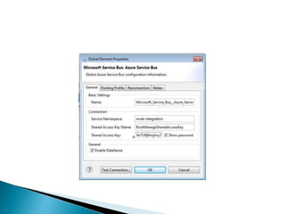 Integration of mule esb with microsoft azure