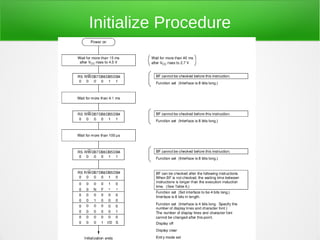 Initialize Procedure
 