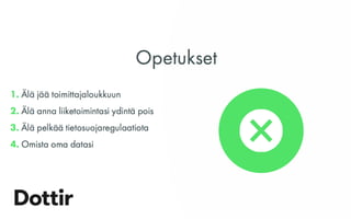 Internet of NO Things -  Dottir